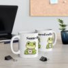 10241561054876490702_2048.jpeg Cute Frog Holding Coffee Mug Ceramic Mug | Some Days just Need Coffee Frog Design
