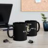 Build Break Learn Mug — Programmer Motivation Black Coffee Cup (11oz/15oz)