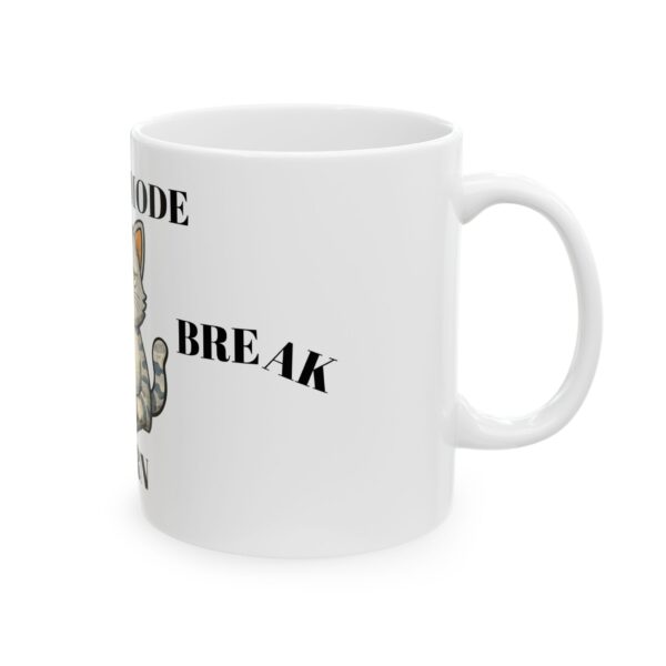 Build Break Learn Mug — Coder Tech Ceramic Coffee Cup (11oz/15oz)