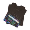 Cassette Tape Retro Tee — Neon Vaporwave Music Graphic T-Shirt