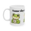 1713602741927538220_2048.jpeg Cute Frog Holding Coffee Mug Ceramic Mug | Some Days just Need Coffee Frog Design