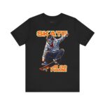 Skate or Go Home T‑Shirt — Graphic Skateboarder Tee