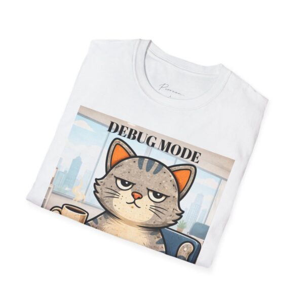 Debug Mode T-Shirt (Unisex) — Programmer Flowchart Tee (Build Break Learn)