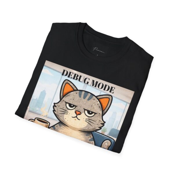 Debug Mode T-Shirt (Unisex) — Programmer Flowchart Tee (Build Break Learn)