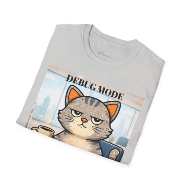 Debug Mode T-Shirt (Unisex) — Programmer Flowchart Tee (Build Break Learn)