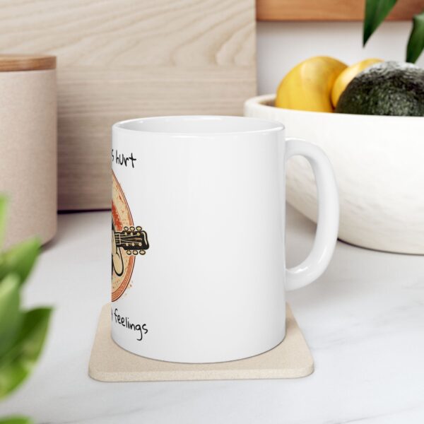 ‘My Fingers Hurt’ — Funny Acoustic Guitar Player Coffee Mug