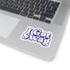 I Got Swag Sticker — Retro Script Kiss-Cut Laptop Decal