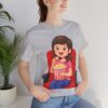 11588001084812603744_2048.jpeg Movie Night T-Shirt — Girl Eating Popcorn Theater Tee
