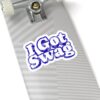 I Got Swag Sticker — Retro Script Kiss-Cut Laptop Decal