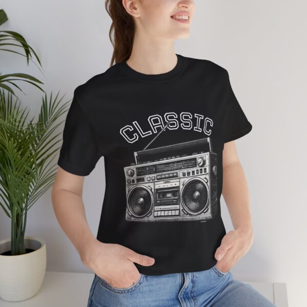 13165812526688247387_2048.jpeg Vintage Boombox Tee — Retro 80s Radio Graphic T-Shirt
