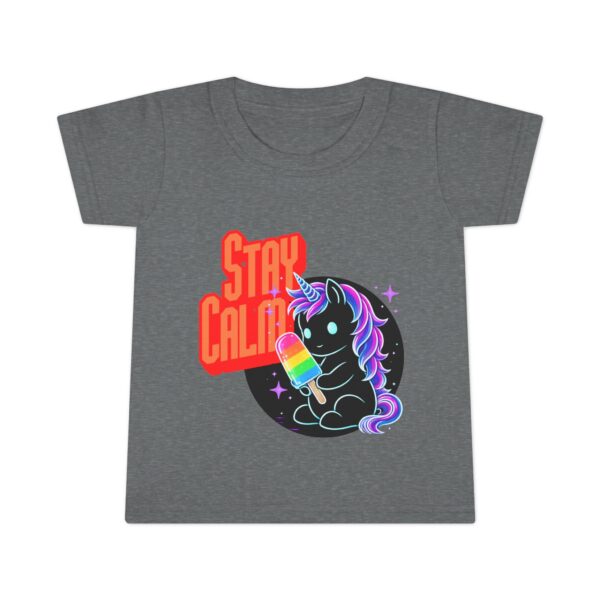 Stay Calm Unicorn Toddler Tee