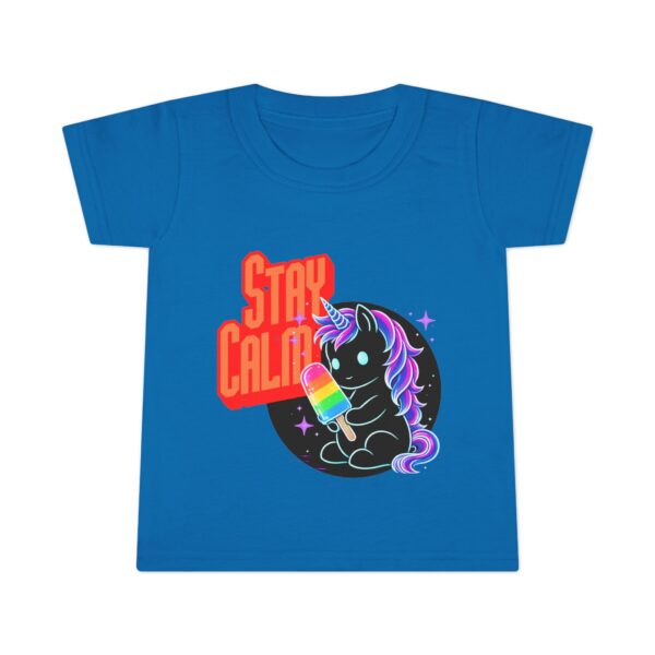 Stay Calm Unicorn Toddler Tee