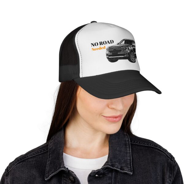 No Road Needed Trucker Cap — Off-Road SUV Mesh Hat