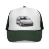 13369786557143831027_2048.jpeg Trucker Cap with Sketch Race Car Design – Vintage Driving Baseball Hat