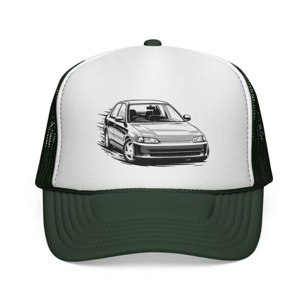 13369786557143831027_2048.jpeg Trucker Cap with Sketch Race Car Design – Vintage Driving Baseball Hat
