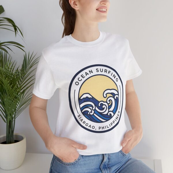 Surf Badge T-Shirt — Ocean Surfing Siargao, Philippines Tee