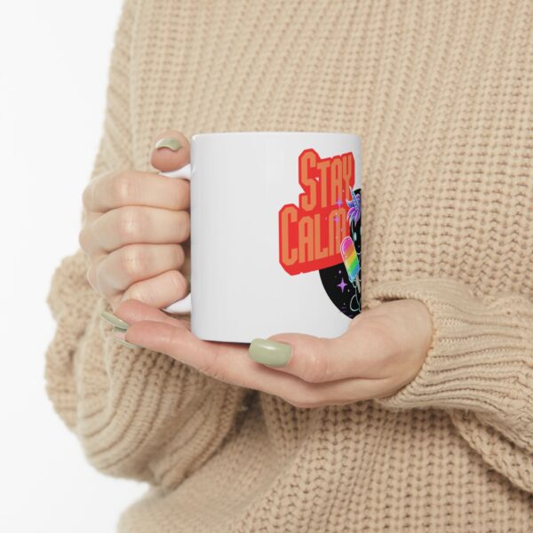 Stay Calm Unicorn Mug — Cute Rainbow Coffee Cup (11oz/15oz)