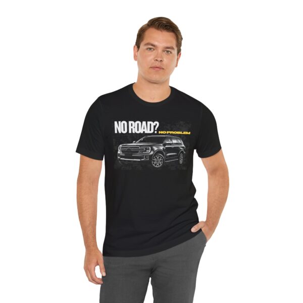 16495637100946400692_2048.jpeg Off-Road SUV Tee — "No Road?" Adventure Graphic T-Shirt