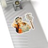 Lost Tourist Sticker — Funny Travel Vinyl Kiss-Cut Sticker (City Map, Direction Sign)