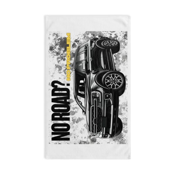 No Roads? Off-Road SUV Hand Towel — Truck Design