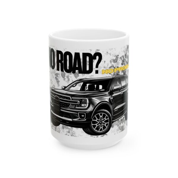 Truck Lover Mug — "Off Road? No Problem" (11oz/15oz)