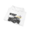 Off-Road SUV Hoodie – “No Road?” Graphic Pullover for Adventure Lovers