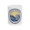 Ocean Surfing Siargao Ceramic Mug — Waves & Sunset 11oz/15oz
