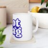 3617159824478246727_2048.jpeg Mug — "I Got Swag" Blue Retro Typography Ceramic Coffee Mug
