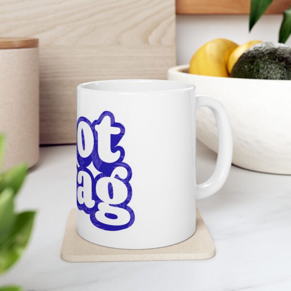 3617159824478246727_2048.jpeg Mug — "I Got Swag" Blue Retro Typography Ceramic Coffee Mug