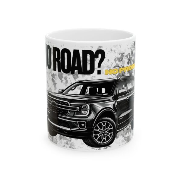 Truck Lover Mug — "Off Road? No Problem" (11oz/15oz)