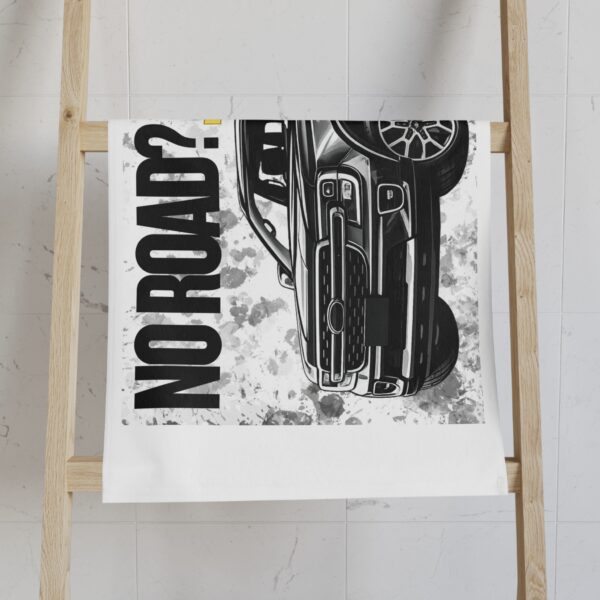 No Roads? Off-Road SUV Hand Towel — Truck Design
