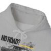 Off-Road SUV Hoodie – “No Road?” Graphic Pullover for Adventure Lovers