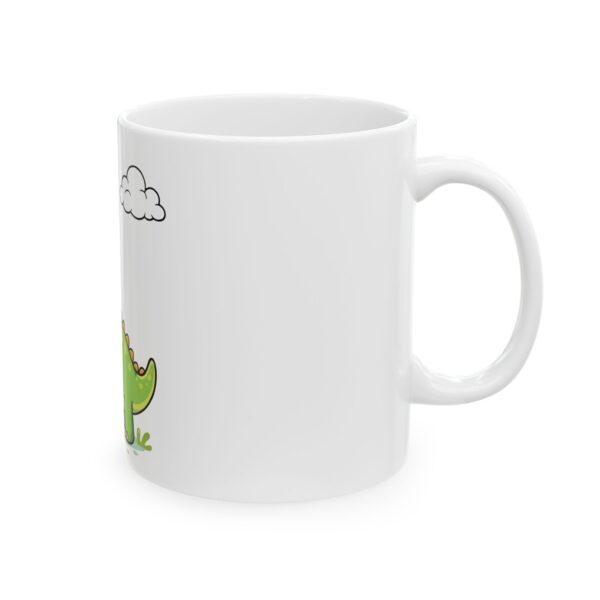 7108256736928302806_2048.jpeg Cute Green Dinosaur Coffee Mug — Kids Dino Ceramic Cup (11oz, 15oz)