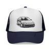 7509700451050908241_2048.jpeg Trucker Cap with Sketch Race Car Design – Vintage Driving Baseball Hat