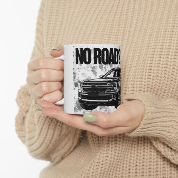 Truck Lover Mug — "Off Road? No Problem" (11oz/15oz)