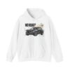 Off-Road SUV Hoodie – “No Road?” Graphic Pullover for Adventure Lovers