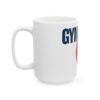 Gym Day Barbell Mug – Fitness Coffee Cup for Weightlifters (11oz, 15oz)