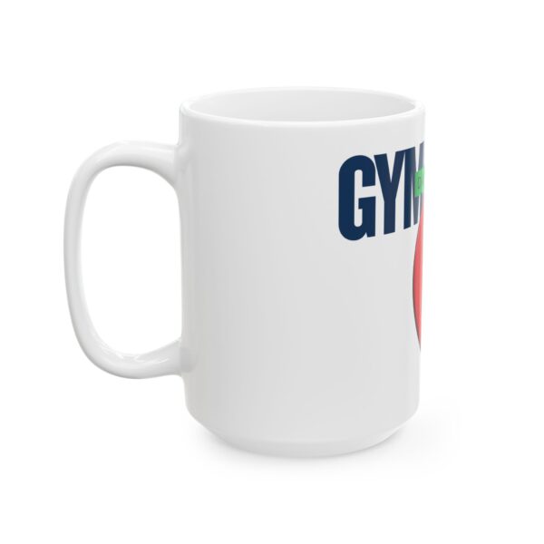 Gym Day Barbell Mug – Fitness Coffee Cup for Weightlifters (11oz, 15oz)