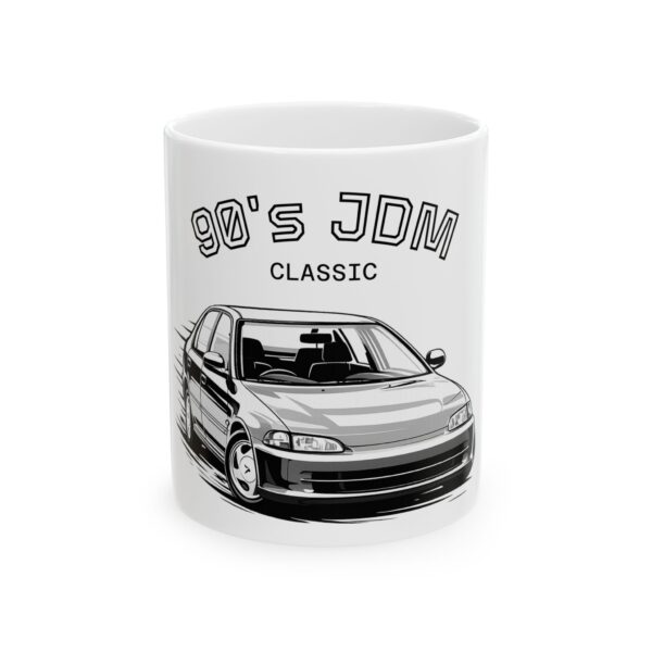 90's JDM Classic Ceramic Mug — Retro Japanese Car Coffee Cup (11oz & 15oz)