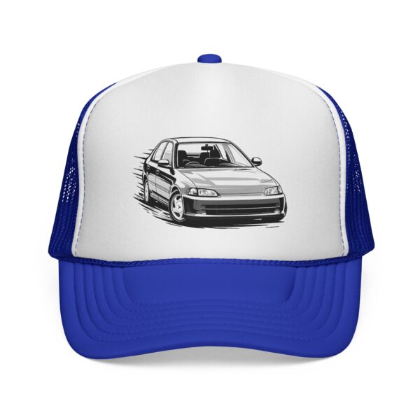 8734462367667213029_2048.jpeg Trucker Cap with Sketch Race Car Design – Vintage Driving Baseball Hat