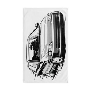 8905330719864158295_2048.jpeg Car Enthusiast Hand Towel — Retro Sport Sedan Illustration (Set of 3)