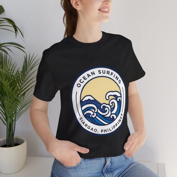 Surf Badge T-Shirt — Ocean Surfing Siargao, Philippines Tee